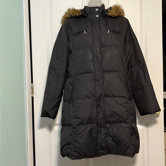 EUC Michael Kors Long Down Puffer Coat| Charcoal Grey | XL